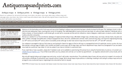 Desktop Screenshot of antiquemapsandprints.com